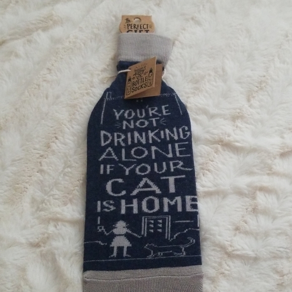 Wine Holder/Sleeve - Cat - Picture 1 of 2